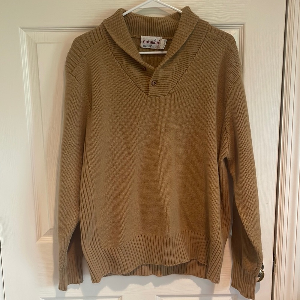 Vintage Catalina Grandfather/Papaw sweater 1980s